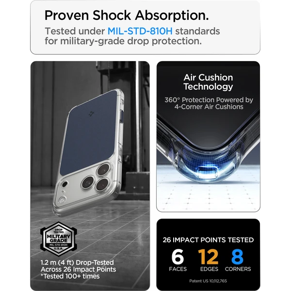 Spigen Ultra Hybrid T MagSafe kryt iPhone 18 Pro/17 Pro matte blue - Pouzdra - Obrázek 659afb1654444b41920d98531af42ab9