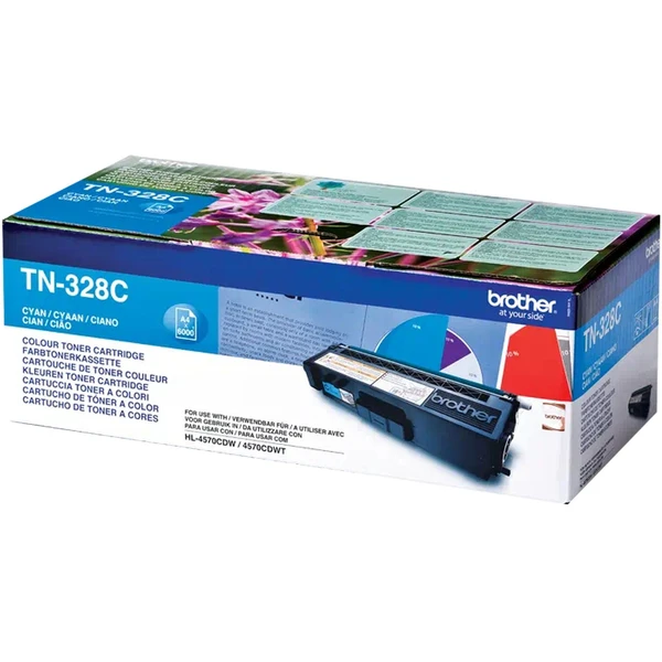 Brother TN328C tonerová kazeta azurová - Tonery - Obrázek 65AE000L01