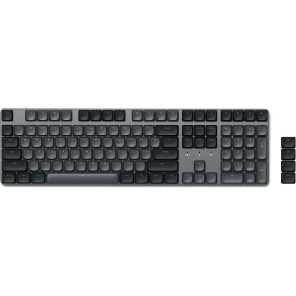 Satechi SM3 Slim mechanická podsvícená Bluetooth klávesnice US temná - Klávesnice - Obrázek 65BF000O01