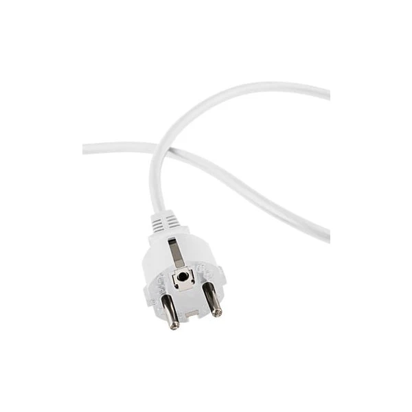 PremiumCord Flexo napájecí kabel s vidlicí 230V 2m bílý - Kabely a redukce - Obrázek 65SU000501