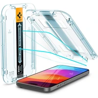 Spigen Glass tR EZ Fit 2 Pack tvrzené sklo iPhone 16 Plus/15 Plus čiré - Ochranné folie a skla