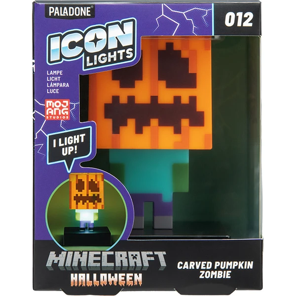 Lampička Paladone Icon Light Minecraft - Pumpkin Creeper - Lampičky - Obrázek 65WI000K01