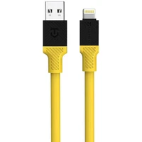 Tactical Fat Man kabel USB-A/Lightning (1m) žlutý - Kabely