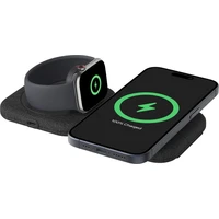 Belkin BOOST CHARGE™ PRO Qi2 15W 2v1 Bezdrátová MagSafe cestovní podložka pro iPhone/Apple Watch/Air - Nabíječky