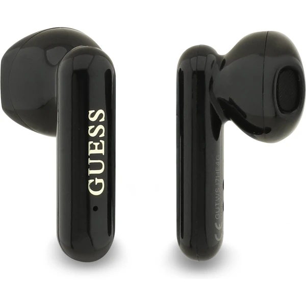Guess 4G Metal Logo TWS Bezdrátová sluchátka černá - Sluchátka - Obrázek 65b8f526eeb04918a4dcba9c6d566b07