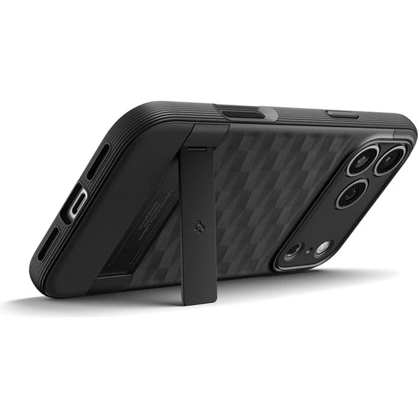 Spigen Parallax S MagSafe kryt iPhone 17 Pro matte black - Pouzdra - Obrázek 65d8ffa1999b4f5bb2118b9cb193eacf