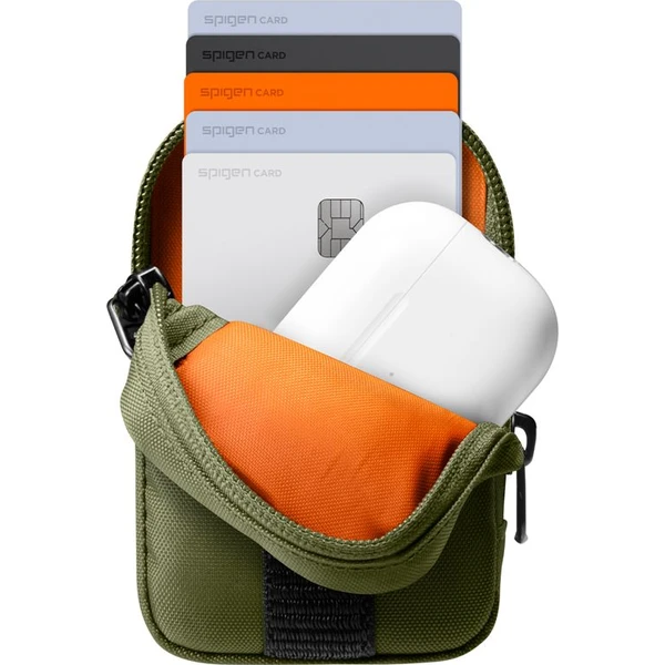 Spigen Portable Organizer Pouch TintapZip MagSafe organizér olivově zelený - Organizéry - Obrázek 65dc1ec0539e4c7facab1a4898ef820a