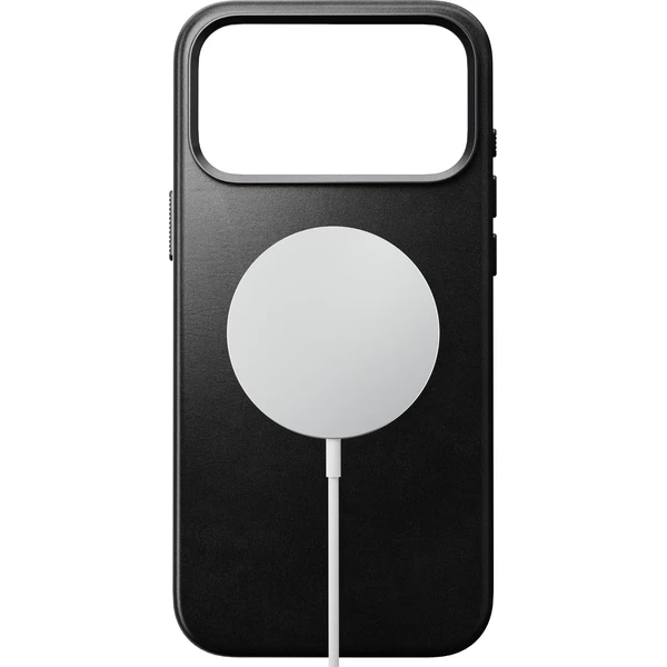 Nomad Traditional Leather (Horween) MagSafe kožený kryt iPhone 18 Pro Max Black - Pouzdra - Obrázek 660901f6ab274eb7bd183fd95728235e