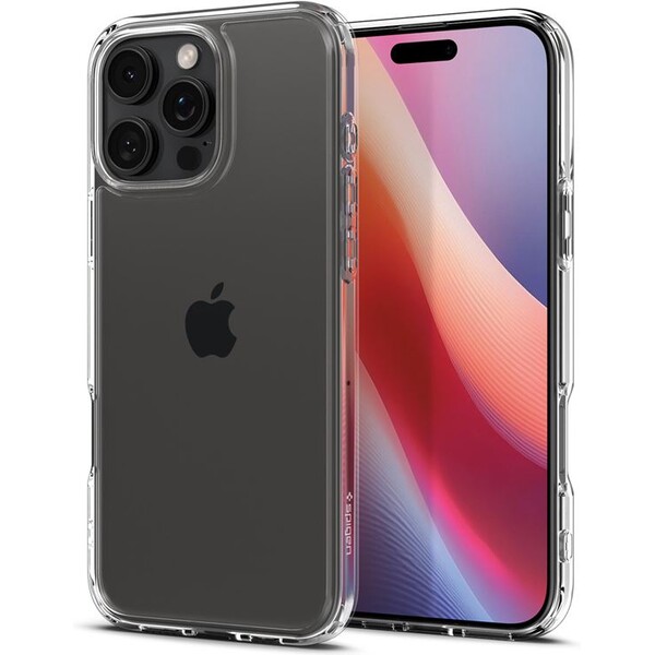 Spigen Ultra Hybrid kryt iPhone 16 Pro crystal clear
