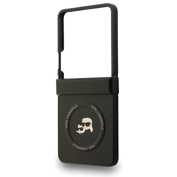 Karl Lagerfeld PU Karl and Choupette Heads Magnetic kryt Samsung Galaxy Z Flip 7 černý - Pouzdra - Obrázek 663afc99045a4b19aae723b65951a07d