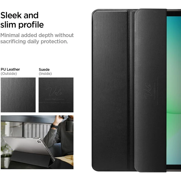 Spigen Smart Fold pouzdro Samsung Galaxy Tab A11+ (2025)/A9+ (2023) černé - Pouzdra - Obrázek 663c8fb276bd49d2802816193f4efda5