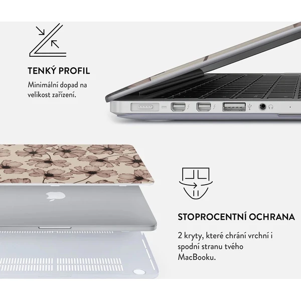 Burga pouzdro pro MacBook Air 13,3" (2018–2020) Barely Yours - Pouzdra - Obrázek 668b7ec546ff42189533802af19f7c98