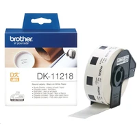 Brother DK11218 samolepicí štítky bílé 24 mm x 90 mm - Pásky pro štítkovače