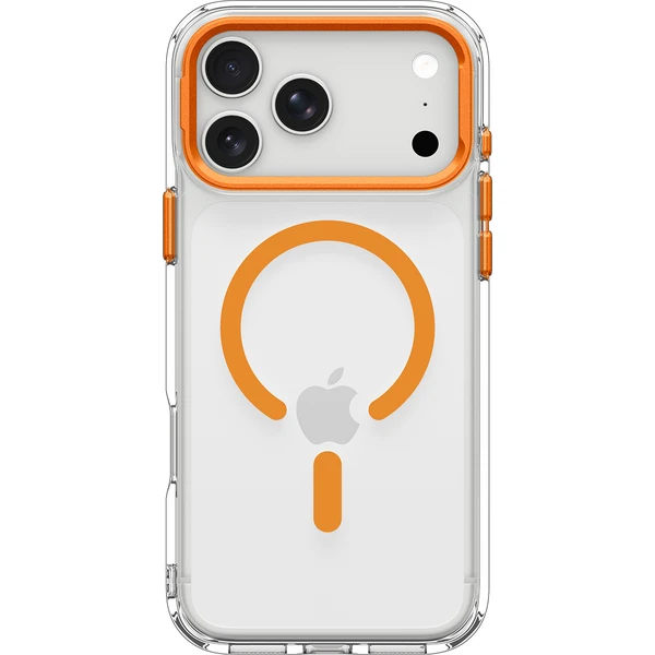 Spigen Ultra Hybrid Optik S MagSafe kryt iPhone 18 Pro Max/17 Pro Max clear orange - Pouzdra - Obrázek 668d8284a68d4d7ca0c247efb2d559d2