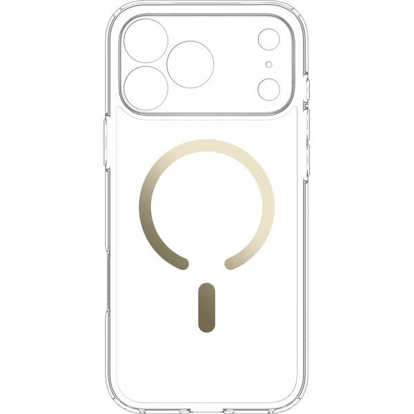 Spigen Ultra Hybrid MagSafe kryt iPhone 18 Pro Max/17 Pro Max clear gold - Pouzdra - Obrázek 668e1e7f57674afa89cdd176aa87d71b