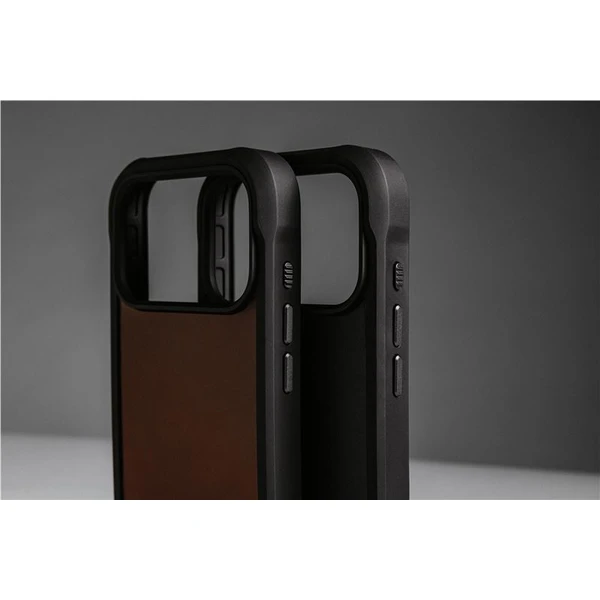 Nomad Rugged Leather Case (Horween) MagSafe kožený kryt iPhone 17 Pro Max Rustic Brown - Pouzdra - Obrázek 66916c31f3484d87a03e8f4f3ad9190c