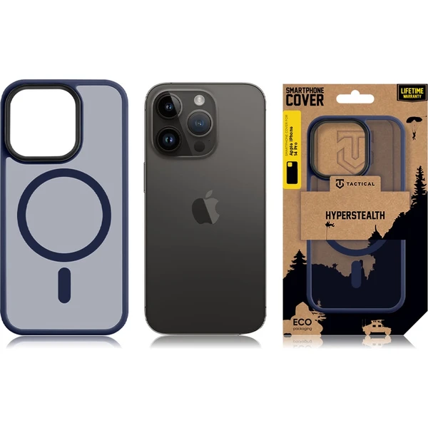 Tactical MagForce Hyperstealth kryt iPhone 14 Pro Deep Blue - Pouzdra - Obrázek 66G1000701
