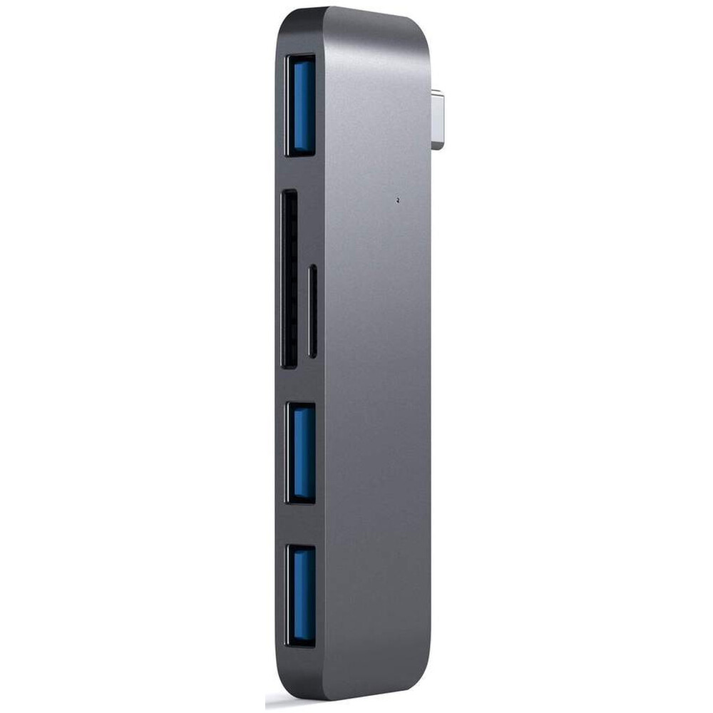 Satechi Aluminium TYPE-C USB COMBO Hub (3x USB 3.0,MicroSD) vesmírně šedý