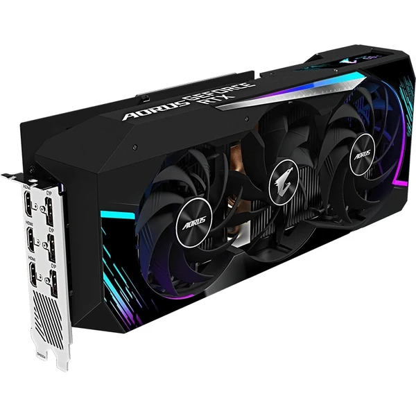 GIGABYTE NVIDIA GeForce RTX 3080 AORUS MASTER 10G LHR (rev. 3.0), 10GB GDDR6X - Grafické karty - Obrázek 66Z7300401