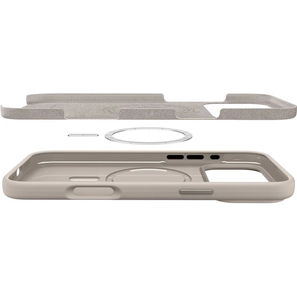 Spigen Silicone Fit MagSafe kryt iPhone 17 Pro Max stone - Pouzdra - Obrázek 66b35afdc76e4276a055018f13d28e26