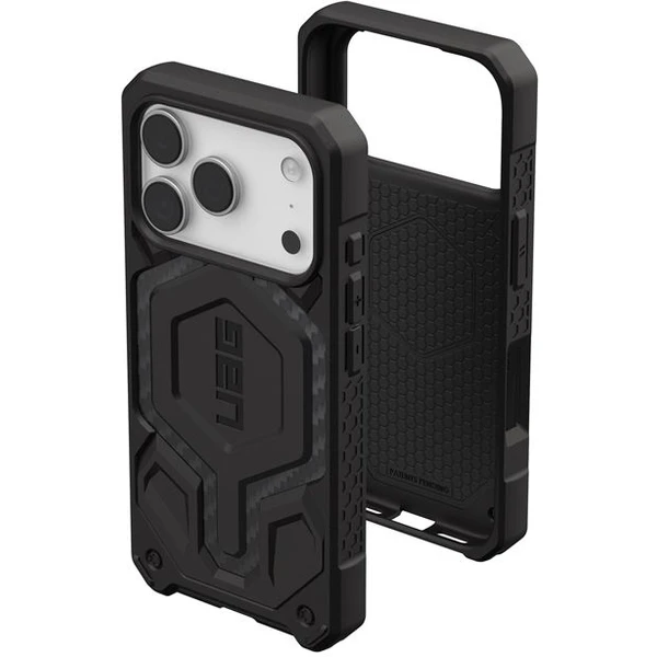 UAG Monarch Pro MagSafe Carbon Fiber kryt iPhone 17 Pro černý - Pouzdra - Obrázek 66bc7b4338b64884b239ba6a68c794eb