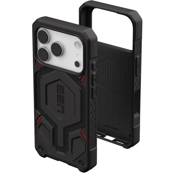 UAG Monarch Pro MagSafe Kevlar kryt iPhone 17 Pro černý - Pouzdra - Obrázek 66c3d232a82d42fd838e7c2dd5a40d8f