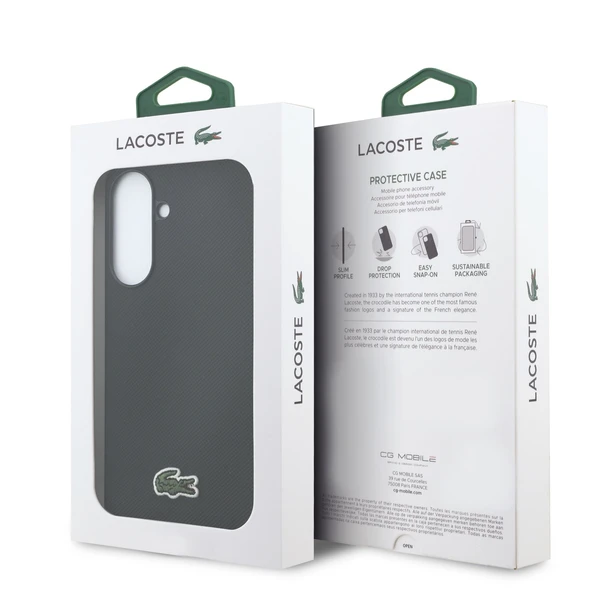 Lacoste Iconic Petit Pique Woven Logo MagSafe kryt Samsung Galaxy A57 černý - Pouzdra - Obrázek 66d543dd7bc64a15a1f8df85015e74cf