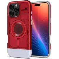 Spigen Classic C1 MagSafe kryt iPhone 16 Pro ruby - Pouzdra