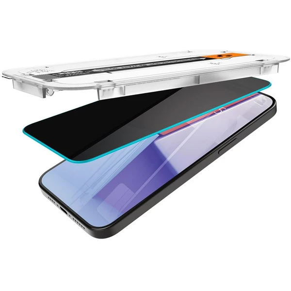 Spigen Glass tR EZ Fit HD Privacy sklo iPhone 15 Pro - Ochranné folie a skla - Obrázek 66f7446dff13461b8c5fb04bba6f498b
