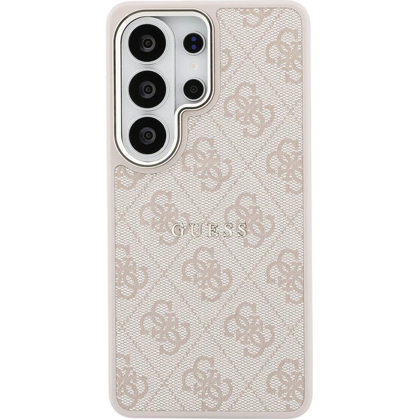 Guess PU Leather 4G Gold Frame Magnetic kryt Samsung Galaxy S26 Ultra růžový - Pouzdra - Obrázek 670289ab751d41fe96bdb3e394c7631b