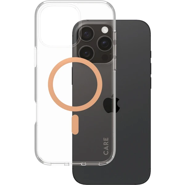 PanzerGlass® CARE kryt Apple iPhone 16 Pro Max MagSafe Urban Combat čirý/broskvový - Pouzdra - Obrázek 6708000P01