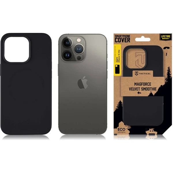 Tactical MagForce Velvet Smoothie Kryt pro Apple iPhone 13 Pro Asphalt - Pouzdra - Obrázek 671ef04218624b3faadfdcafa844e9d6