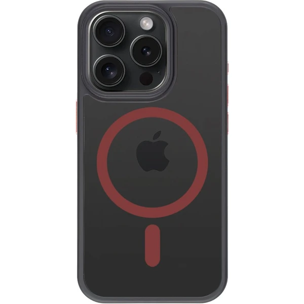 Tactical MagForce Hyperstealth 2.0 kryt iPhone 15 Pro Black/Red - Pouzdra - Obrázek 6755000P01