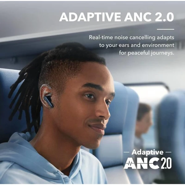 Anker Soundcore Liberty 4 NC bluetooth sluchátka modrá - Sluchátka - Obrázek 676041f56d5d456384213cfc7be8a103