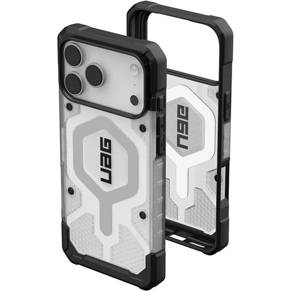 UAG Pathfinder Clear Magsafe kryt iPhone 17 Pro Max čirý/stříbrný - Pouzdra - Obrázek 6769b71c62504188b7f1ba0185c13f25
