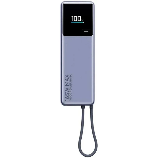 Xiaomi 165W Power Bank 10000mAh powerbanka s kabelem stříbrná	 - Powerbanky - Obrázek 677F000L01