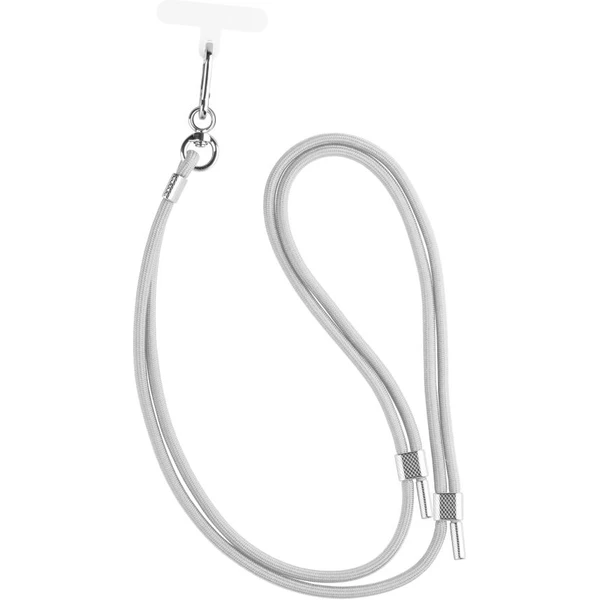 FIXED NeckUni univerzální šňůrka pro telefony se zadním krytem šedá - Poutka - Obrázek 678337e959fd43058a7243df63043f56