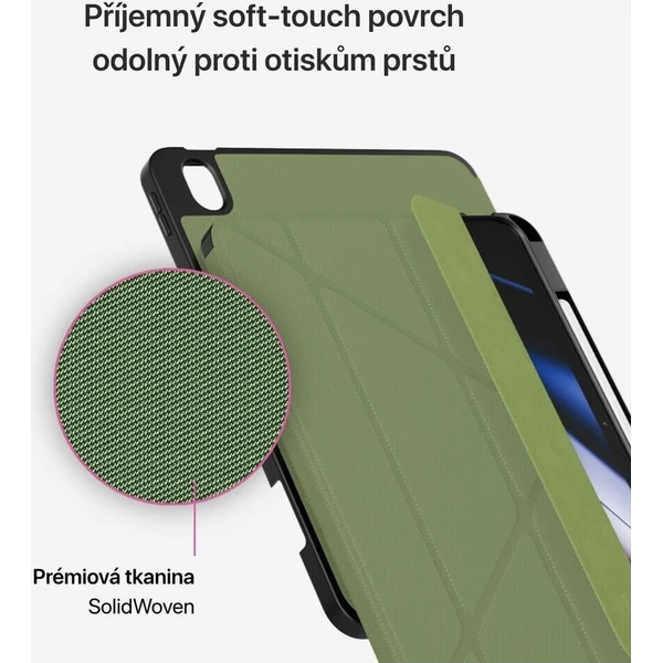 iWant by Epico SolidWoven Flip kryt pro iPad 10,9"/iPad 11" (2025) zelený - Pouzdra - Obrázek 679f49ecc5cf427da09325b70ffc58f8