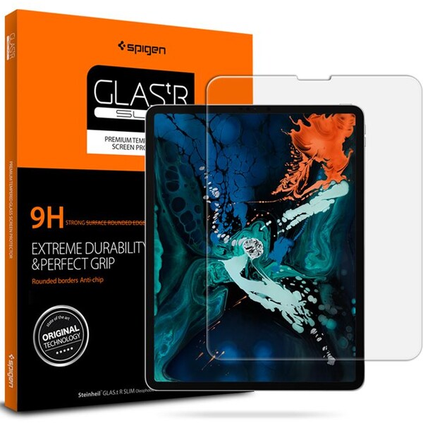 Spigen Glas.tR Slim ochranné sklo pro Apple iPad Pro 12.9 2018 (068GL25594) Čirá