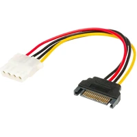 Akasa Adaptér SATA na 4pin Molex - 15 cm - Kabely a redukce