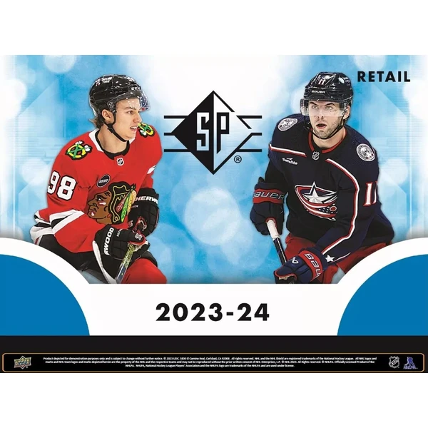 Hokejové karty 2023-24 Upper Deck SP Hockey Blaster Box - Hokejové karty - Obrázek 67IB000N01