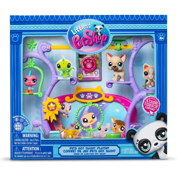 Littlest Pet Shop herní sada Zvířátka mají talent - Figurky - Hlavní obrázek