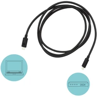 i-tec Thunderbolt 3 Class Cable USB-C/USB-C napájecí kabel 8K 100W 1,5m černý - Kabely a redukce