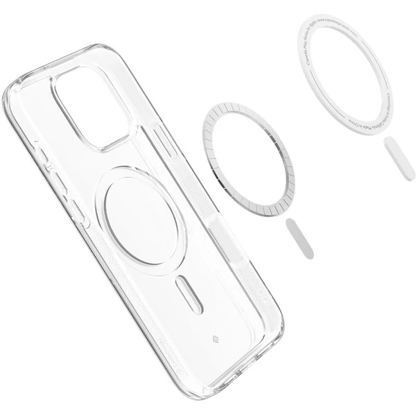 Spigen Caseology Capella MagSafe kryt iPhone 16 Pro clear white - Pouzdra - Obrázek 67b7e996a79c4fa88e2005b0f907f446