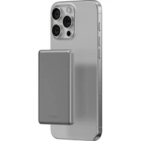 ENERGEA AluPac Mini 5K, MagSafe hliníková powerbanka, 5000mAh, přírodní titan - Powerbanky