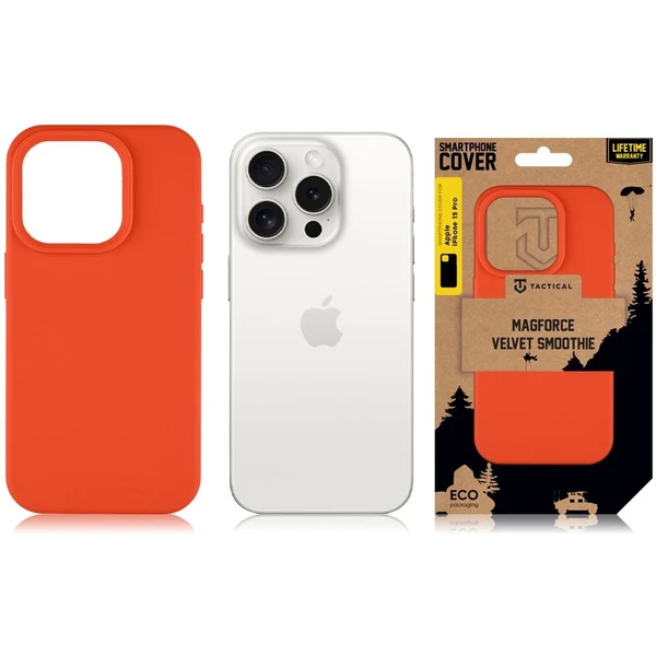 Tactical MagForce Velvet Smoothie Kryt pro Apple iPhone 15 Pro Chilli - Pouzdra - Obrázek 67e006089da94179a646f8763acc393d