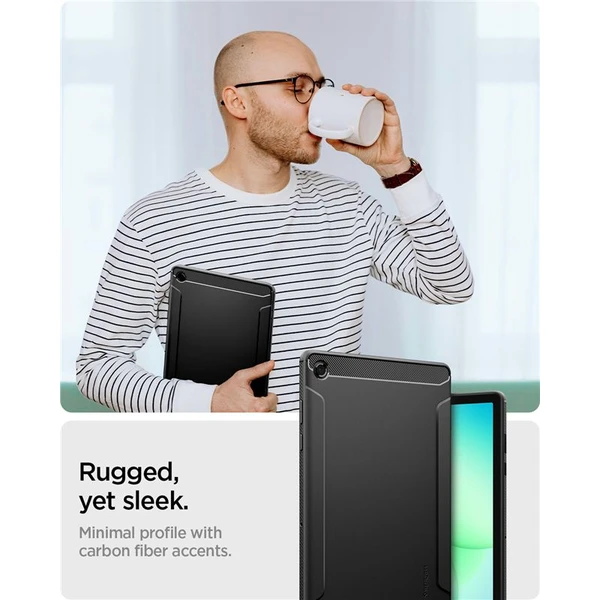 Spigen Rugged Armor pouzdro Samsung Galaxy Tab A11+ (2025) matně černé - Pouzdra - Obrázek 67eeaec062814c7885eae2adb6657d0e