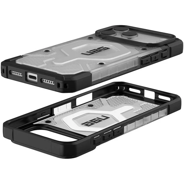 UAG Pathfinder Clear Magsafe kryt iPhone 17 Pro Max čirý/stříbrný - Pouzdra - Obrázek 67f4994c6d204bbdaea008525b8aaae1