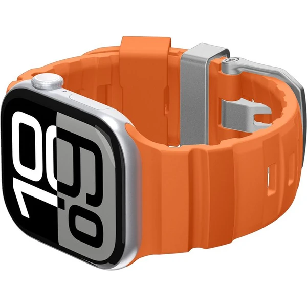 Spigen Silicone Band řemínek Apple Watch 49/46/45/44mm oranžový - Řemínky - Obrázek 67fb1b34e6624afd9b7e7de6c69a5011