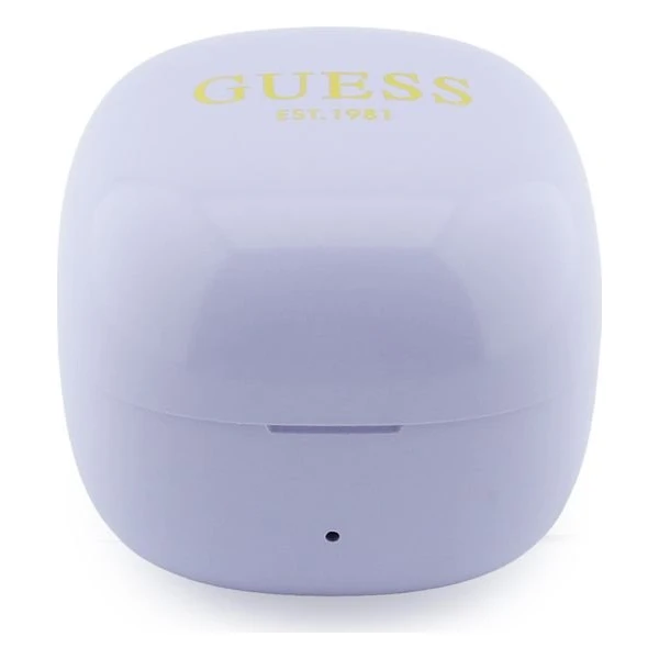 Guess Mini Classic Logo OWS bezdrátová sluchátka fialová - Sluchátka - Obrázek 6803b35f9d1847bf8db0c05498a449b5